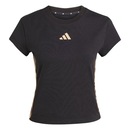 Camiseta adidas M/C Stripes Animal Print Feminina - Foto 4