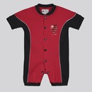 Macacão Meia Malha Curto Flamengo - Foto 1