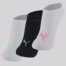 Kit 9 Pares de Meia Puma Sapatilha Invisivel Feminina - Foto 2