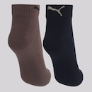 Kit 4 Pares de Meia Puma Cano Baixo Sortidas - Foto 8