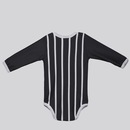 Body Corinthians Proteção UV Manga Longa Infantil - Foto 2