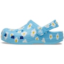 Sandália Crocs Classic Daisy Clog T Tinted Glass Infantil - Foto 3