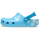 Sandália Crocs Classic Daisy Clog K Tinted Glass Infantil - Foto 2