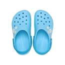 Sandália Crocs Classic Daisy Clog K Tinted Glass Infantil - Foto 4