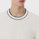 Camiseta Lacoste Piqué com Gola Listrada Masculina - Foto 3
