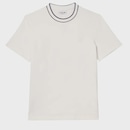 Camiseta Lacoste Piqué com Gola Listrada Masculina - Foto 4