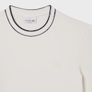 Camiseta Lacoste Piqué com Gola Listrada Masculina - Foto 5