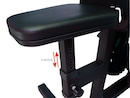 Peck Deck Fly Articulado Yangfit Voador Peitoral Dorsal - Foto 5