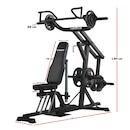Estação Musculação Yangfit Agachamento Supino Puxada Remada - Foto 4