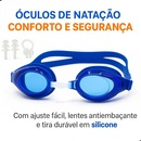 Kit Óculos de Natação Infantil Big com Narizeira e Protetores de Ouvido - Infantil - Foto 3