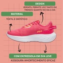 Kit Tênis Feminino Fila Diffusion + Meia - Foto 3