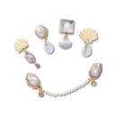 Jibbitz Crocs Elevated Pearl Pack com 5 Peças - Foto 1