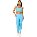Calça Legging Run More Block Up Essencial Feminina - Foto 4