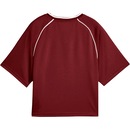 Blusa Cropped Puma Ess Relaxed Football Ruby Shimmer Feminina - Foto 2