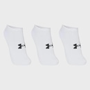 Kit 3 Pares de Meia Under Armour Core Cotton Cano Invisível Unissex - Foto 2
