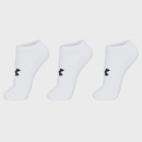 Kit 3 Pares de Meia Under Armour Core Cotton Cano Invisível Unissex - Foto 4