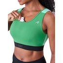 Top Fitness Authen Grit Bossa Ajustável Reto 1 Bolso Feminino - Foto 2