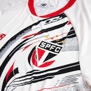 Camisa Pré-jogo do São Paulo 25 New Balance Masculina - Foto 4