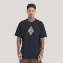 Camiseta Regular MCD Espada Caligrafiti - Masculina - Foto 1