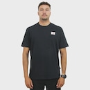 Camiseta New Balance Woven Label Black Masculina - Foto 3