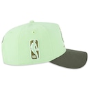 Bone New Era 9Forty A-Frame Brooklyn Nets NBA Masculino - Foto 5