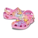 Sandália Unissex Crocs Pikachu Pink Classic Clog K Multi - Foto 4