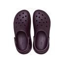 Sandália Unissex Crocs Classic Crush Platform Clog Plush Plum - Foto 2