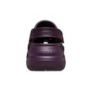 Sandália Unissex Crocs Classic Crush Platform Clog Plush Plum - Foto 4