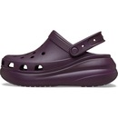 Sandália Unissex Crocs Classic Crush Platform Clog Plush Plum - Foto 7