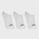 Meia Olympikus Cano Invisível - 3 pares - 39-44 Masculino - Foto 1