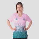 Camisa da Chapecoense 21/22 Umbro Feminina Outubro Rosa - Foto 4
