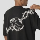 Camiseta Box Fit Lost Metal - Masculina - Foto 4