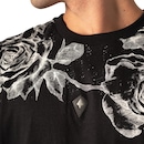 Camiseta MCD Especial MJ Rosas Masculina - Foto 4