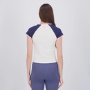 Camiseta Cropped Fila Slim Letter Feminino - Foto 4