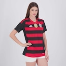 Camisa do Flamengo I 25/16 adidas Campeão Copa Do Brasil 2024 Feminina - Foto 2