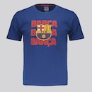 Camisa Barcelona Barça Infantil - Foto 1