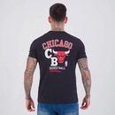 Camiseta New Era NBA Chicago Bulls Clube House Masculina - Foto 4