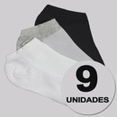 Kit 9 Pares de Meia Selene Sapatilha Infantil - Foto 1