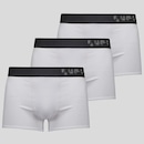 Kit 3 Cuecas Lupo Algodão com Elastano Basic Masculina - Foto 1