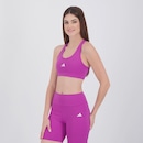 Top adidas All Gym Treino Suporte Medio Feminino - Foto 3