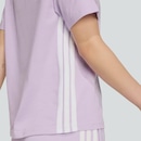Camiseta adidas Essentials 3S Feminina - Foto 4