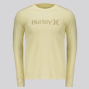 Camiseta Hurley One e Only I Manga Longa Masculina - Foto 1