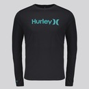 Camiseta Hurley One e Only I Manga Longa Masculina - Foto 1
