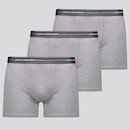 Kit 3 Cuecas Lupo Boxer com Elastano Masculina - Foto 1