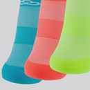 Kit 3 Meias Olympikus Cano Invisível Feminino - Foto 3