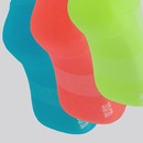 Kit 3 Meias Olympikus Cano Invisível Feminino - Foto 4