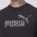 Camiseta Puma Essentials Camo Tee Masculina - Foto 5