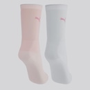 Kit 2 Pares de Meia Puma Cano Longo Feminina - Foto 2