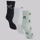 Kit 3 Pares de Meia Selene Soquete Feminino - Foto 2