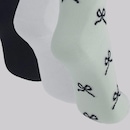 Kit 3 Pares de Meia Selene Soquete Feminino - Foto 4